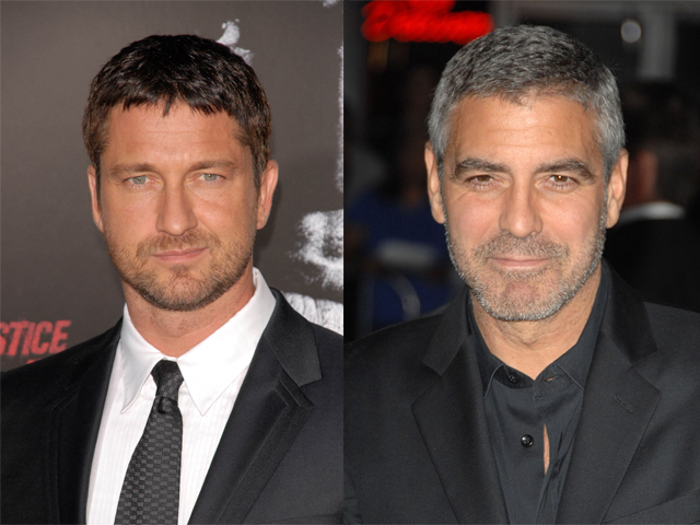 George Clooney y Gerard Butler